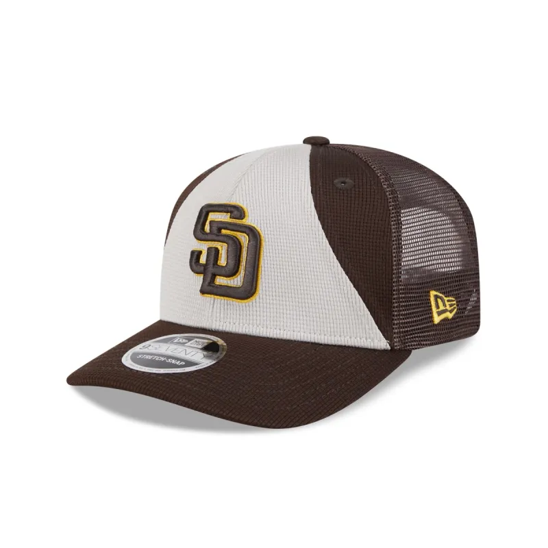 San Diego Padres 2025 Batting Practice 9SEVENTY Trucker Hat sold by New Era