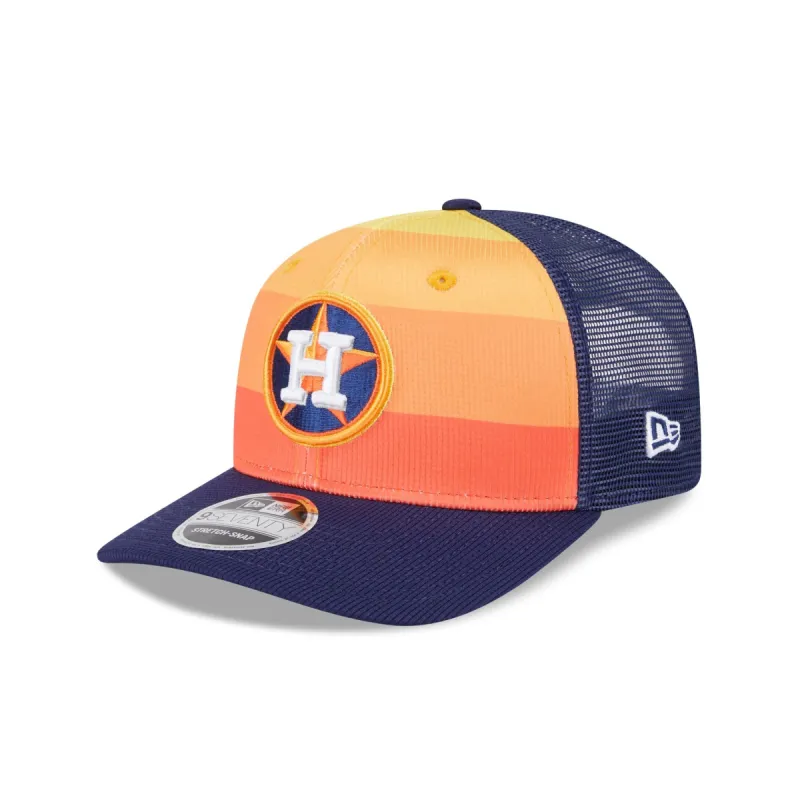 Houston Astros 2025 Batting Practice 9SEVENTY Trucker Hat sold by New Era