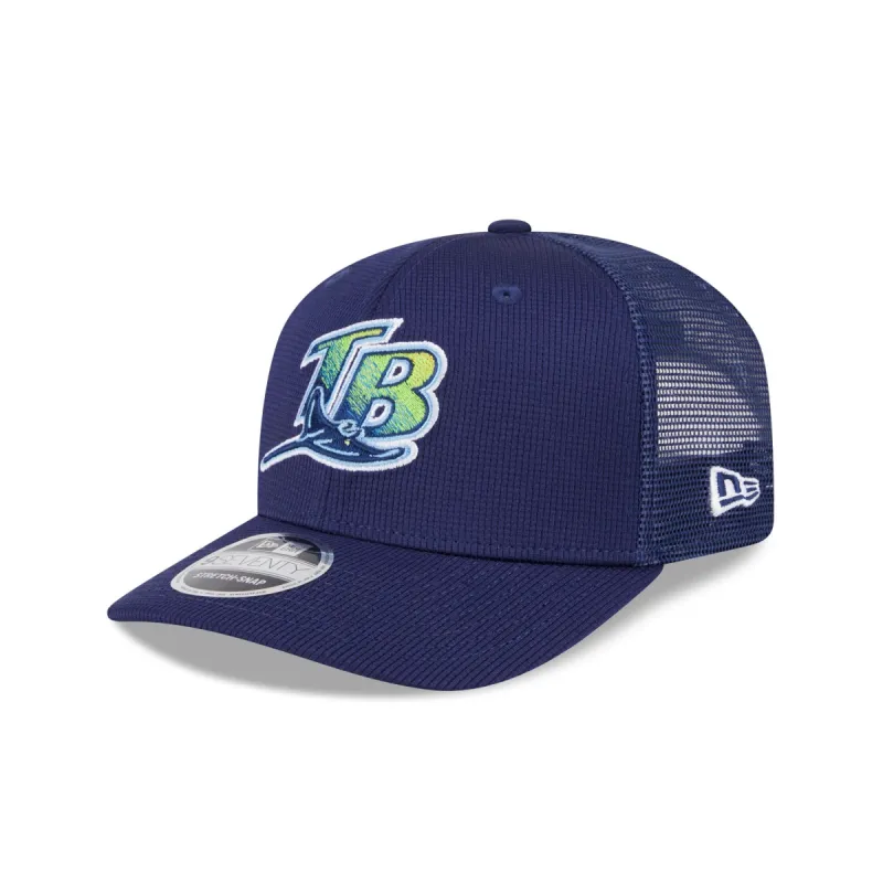 Tampa Bay Rays 2025 Batting Practice 9SEVENTY Trucker Hat sold by New Era