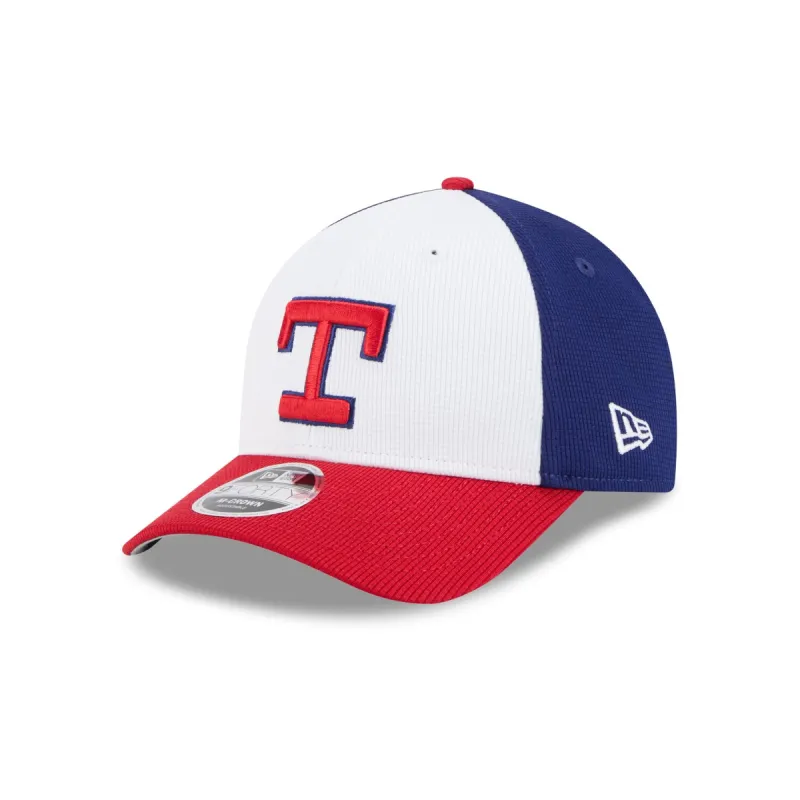 Texas Rangers 2025 Batting Practice 9FORTY M-Crown Snapback Hat sold by New Era