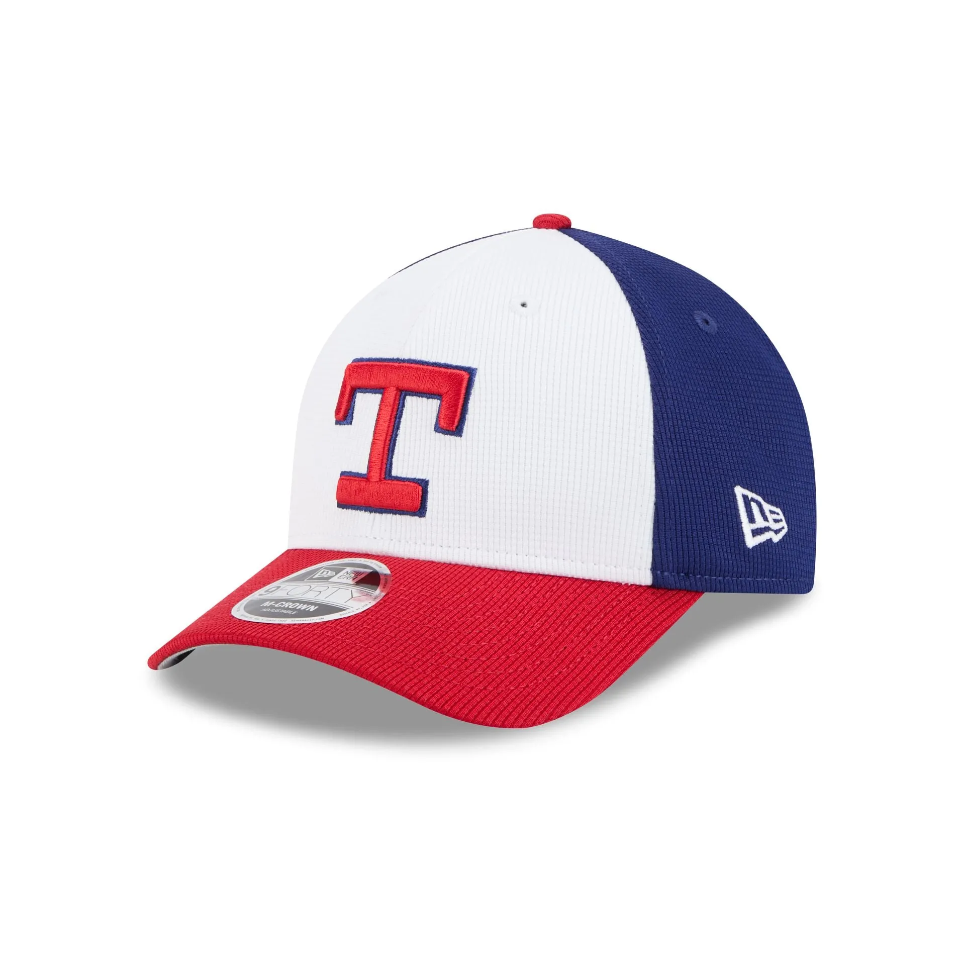 Texas Rangers 2025 Batting Practice 9FORTY M-Crown Snapback Hat sold by New Era