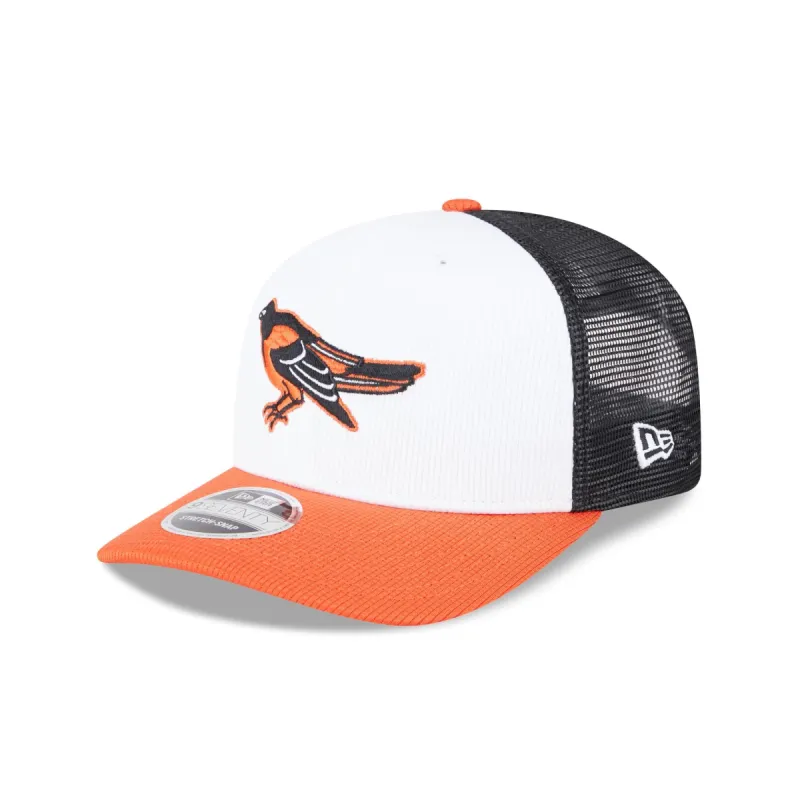 Baltimore Orioles 2025 Batting Practice 9SEVENTY Trucker Hat sold by New Era
