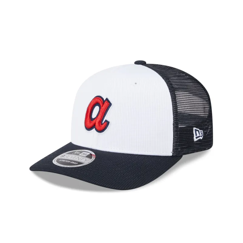Atlanta Braves 2025 Batting Practice 9SEVENTY Trucker Hat sold by New Era