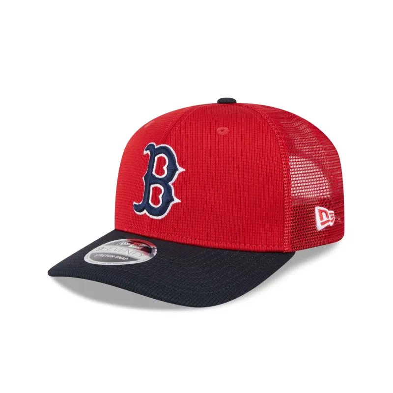 Boston Red Sox 2025 Batting Practice 9SEVENTY Trucker Hat sold by New Era