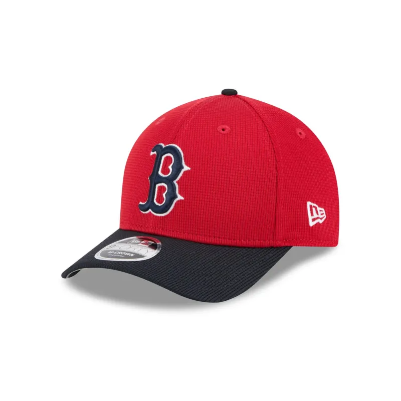 Boston Red Sox 2025 Batting Practice 9FORTY M-Crown Snapback Hat sold by New Era