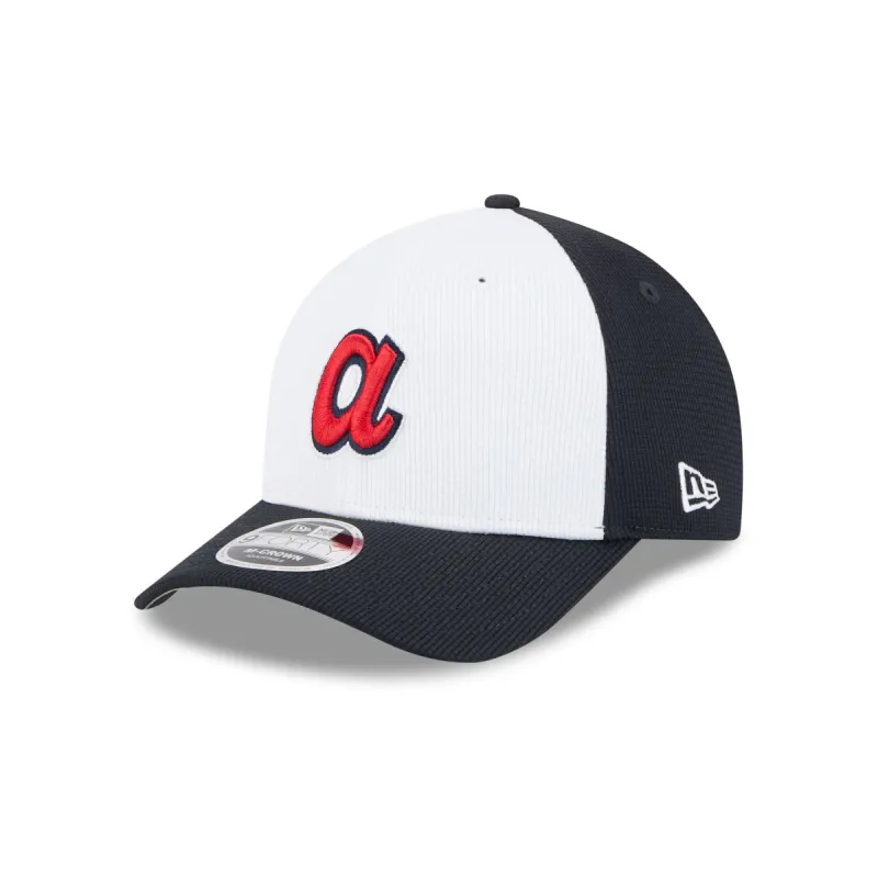 Atlanta Braves 2025 Batting Practice 9FORTY M-Crown Snapback Hat sold by New Era