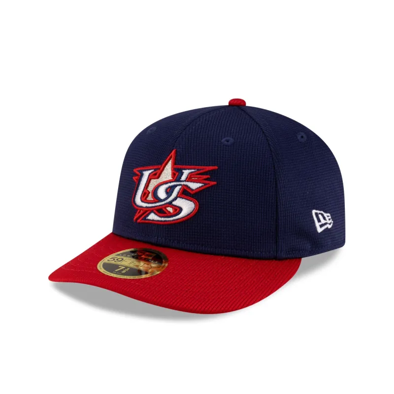 USA Baseball 2025 Batting Practice Low Profile 59FIFTY Fitted Hat sold by New Era