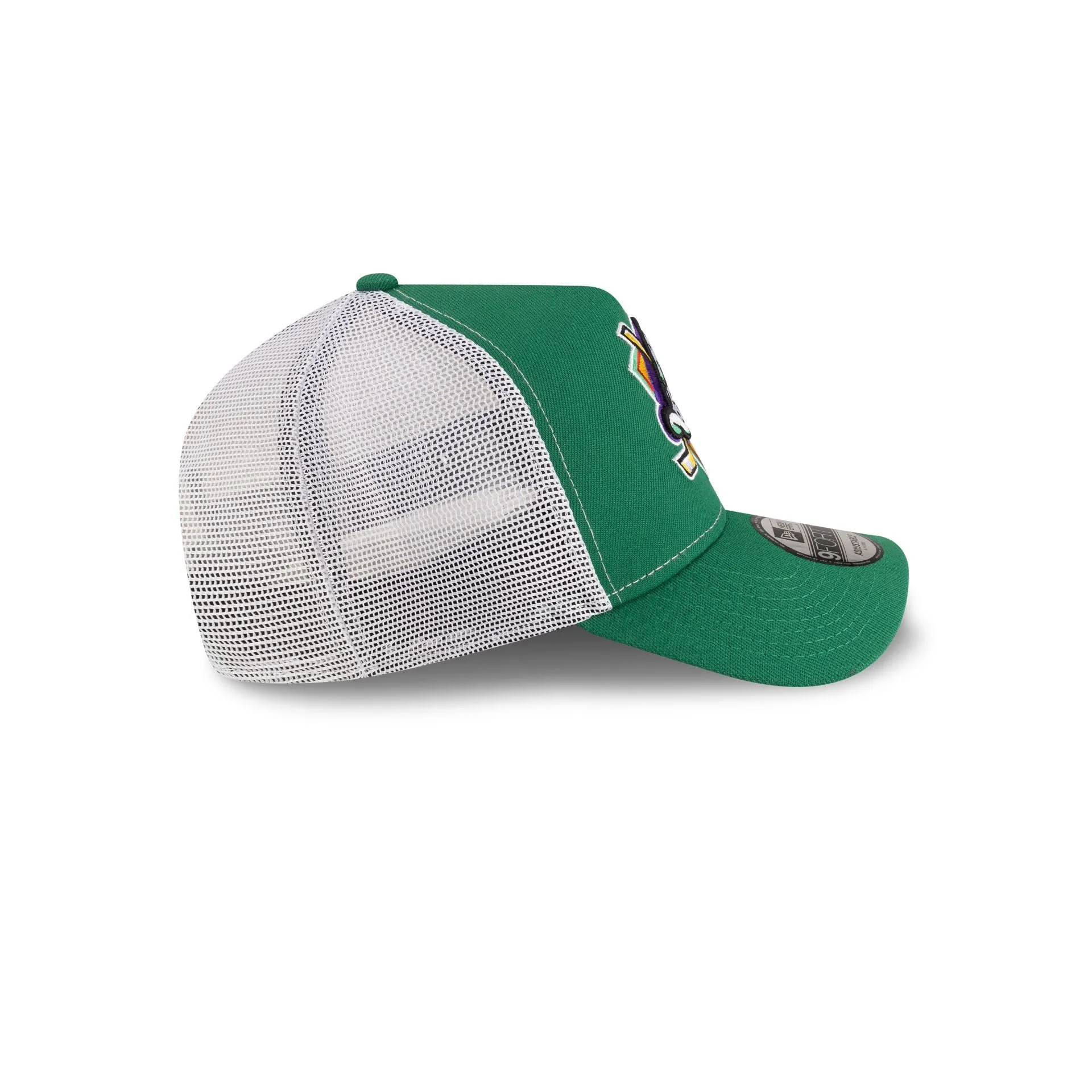 Anaheim Ducks Kelly Green 9FORTY A-Frame Trucker sold by New Era product image thumbnail 5