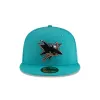 San Jose Sharks Teal 59FIFTY Fitted Hat sold by New Era