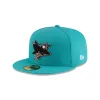 San Jose Sharks Teal 59FIFTY Fitted Hat sold by New Era