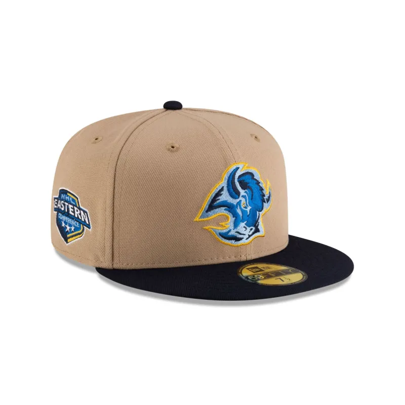 Buffalo Sabres Camel 59FIFTY Fitted Hat sold by New Era