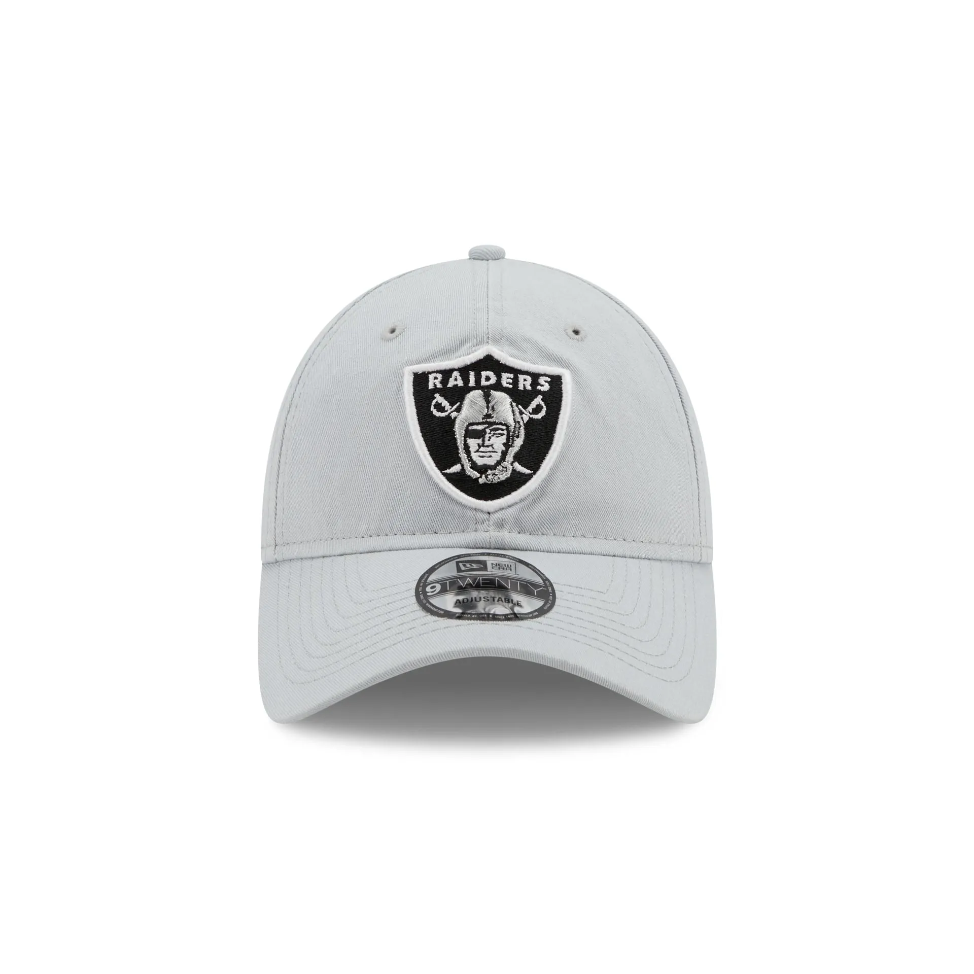 Las Vegas Raiders Core Classic Gray 9TWENTY Adjustable Hat sold by New Era product image thumbnail 2