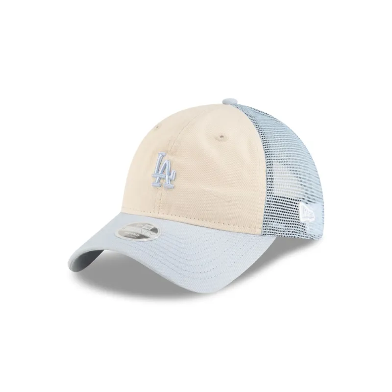 Los Angeles Dodgers Women's Beet 9TWENTY Trucker Hat sold by New Era