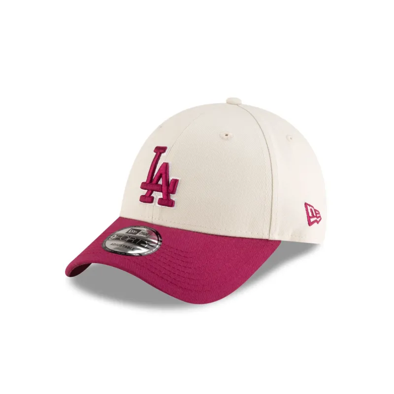 Los Angeles Dodgers Beet 9FORTY Snapback Hat sold by New Era