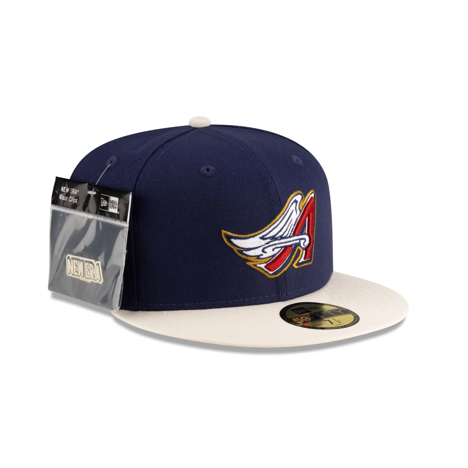 Los Angeles Angels Visor Clip 59FIFTY Fitted Hat sold by New Era product image thumbnail 4