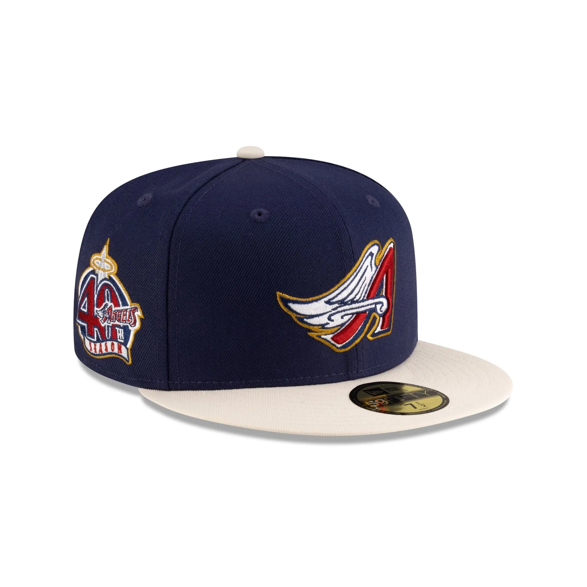 Los Angeles Angels Visor Clip 59FIFTY Fitted Hat sold by New Era product image thumbnail 3