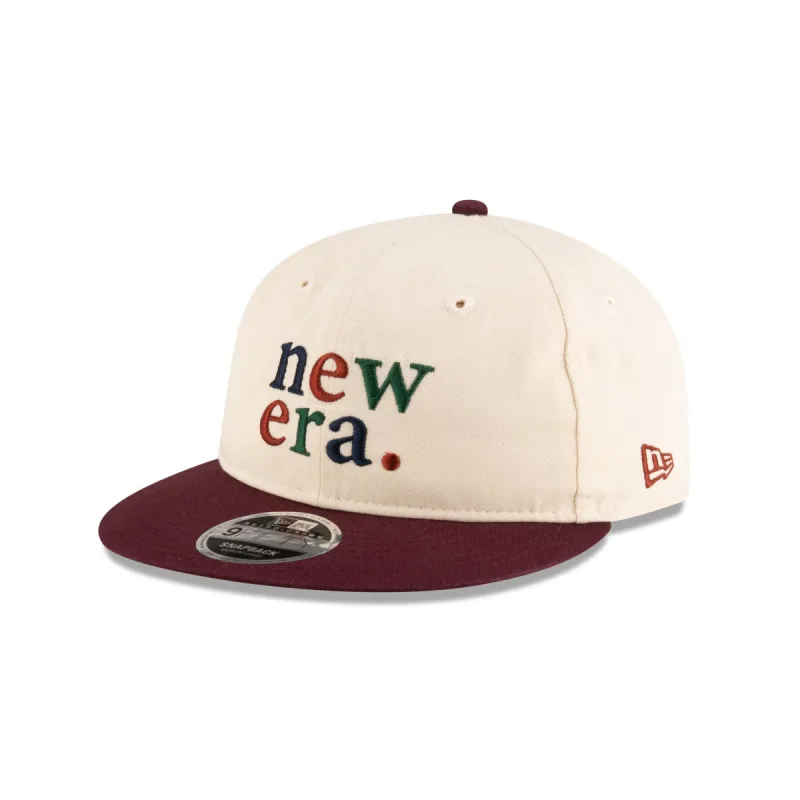 New Era Cap Contrast Retro Crown 9FIFTY Snapback Hat sold by New Era