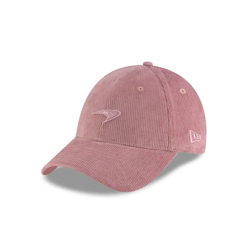 McLaren Formula 1 Team Pink Cord 9FORTY Snapback Hat sold by New Era