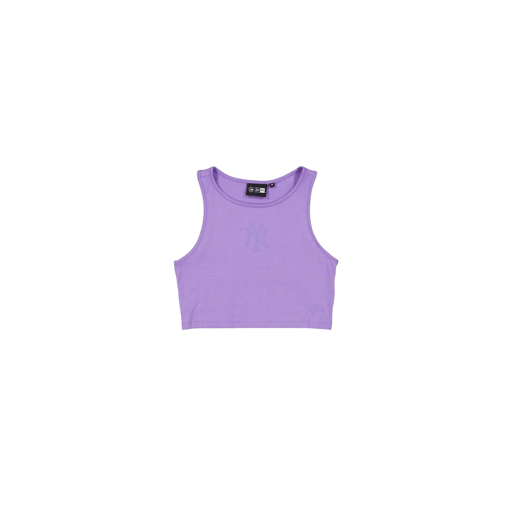 New York Yankees Women's Cropped Mauve Tank Top sold by New Era