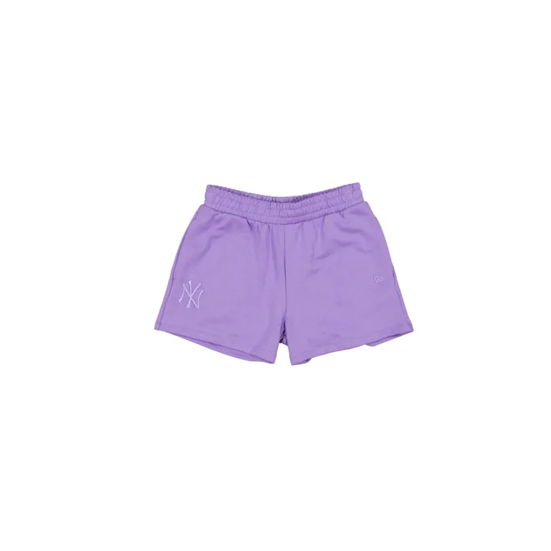 New York Yankees Women's High Waisted Mauve Shorts sold by New Era