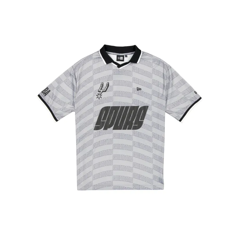 San Antonio Spurs Silver Oversized T-Shirt sold by New Era