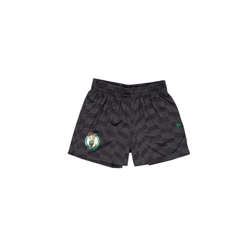 Boston Celtics Green All-Over-Print Shorts sold by New Era