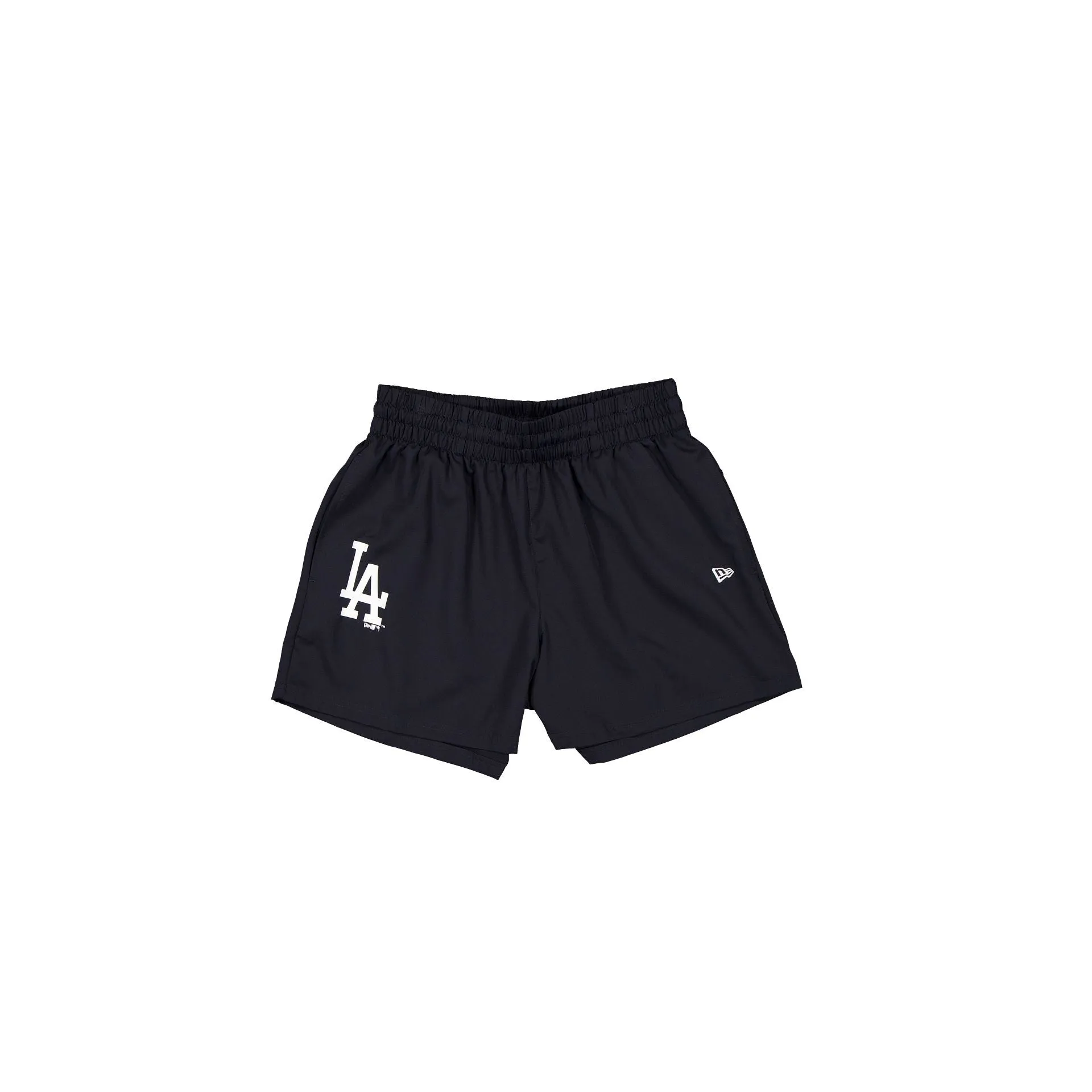 Los Angeles Dodgers Navy League Essentials Shorts sold by New Era