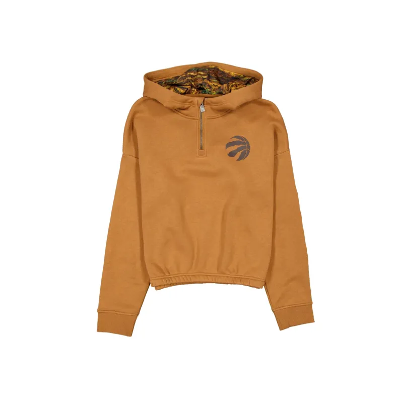 Toronto Raptors 2025 All-Star Game Victory Grove Women's Light Bronze Hoodie sold by New Era