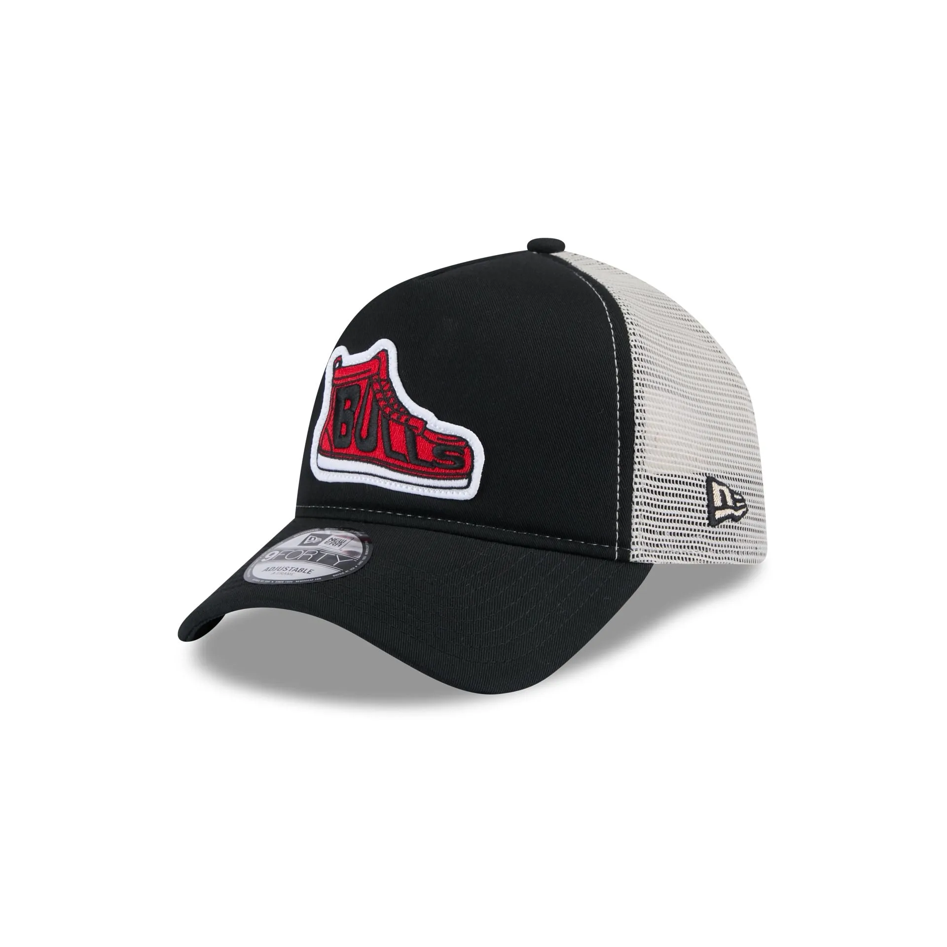Chicago Bulls 2025 All-Star Game Fan Pack 9FORTY A-Frame Trucker Hat sold by New Era