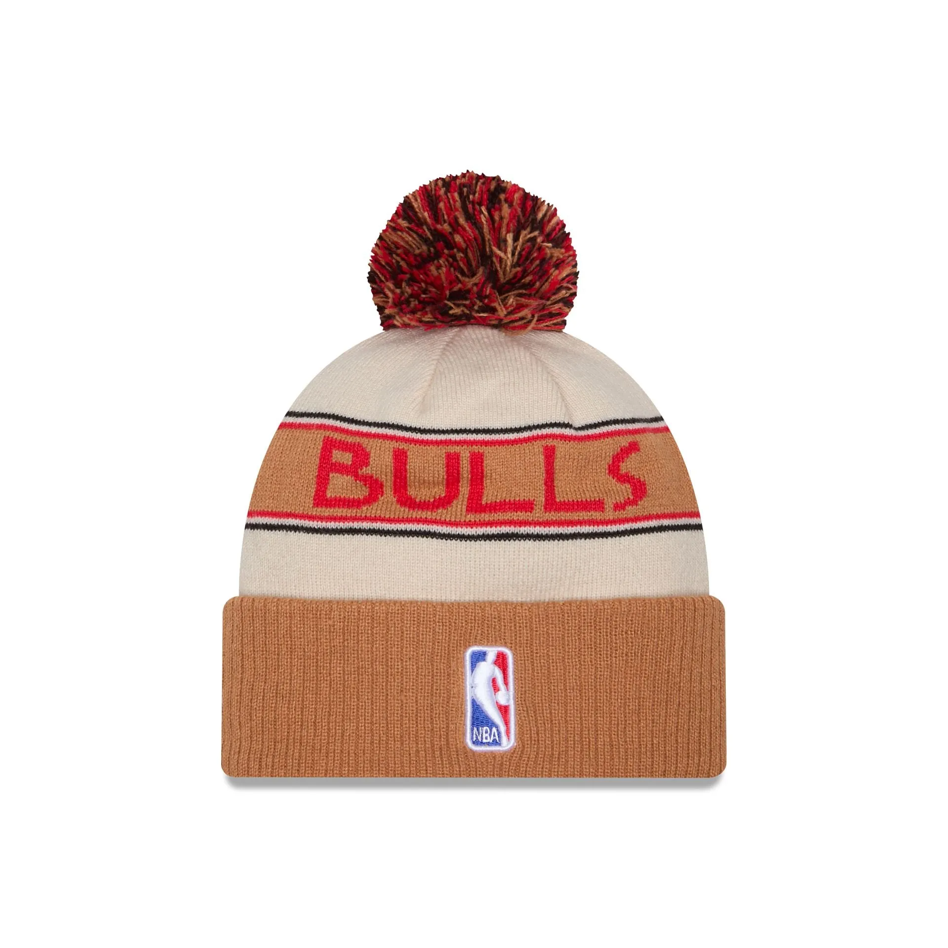 Chicago Bulls 2025 All-Star Game Fan Pack Pom Knit Hat sold by New Era product image thumbnail 2