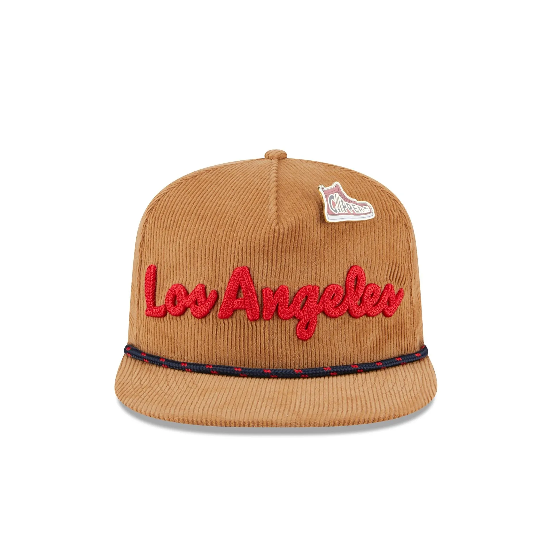 Los Angeles Clippers 2025 All-Star Game Fan Pack Corduroy Golfer Hat sold by New Era product image thumbnail 2