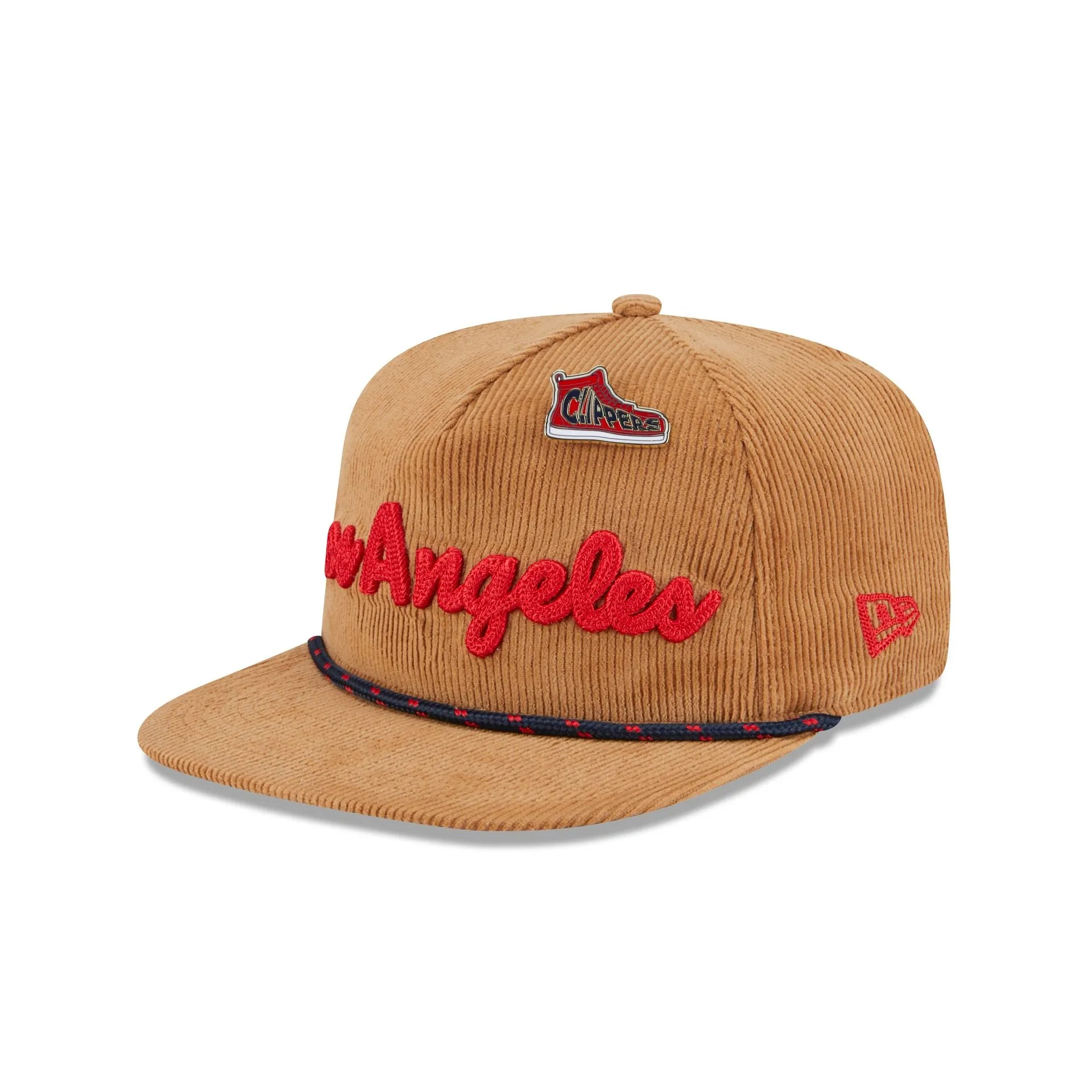 Los Angeles Clippers 2025 All-Star Game Fan Pack Corduroy Golfer Hat sold by New Era