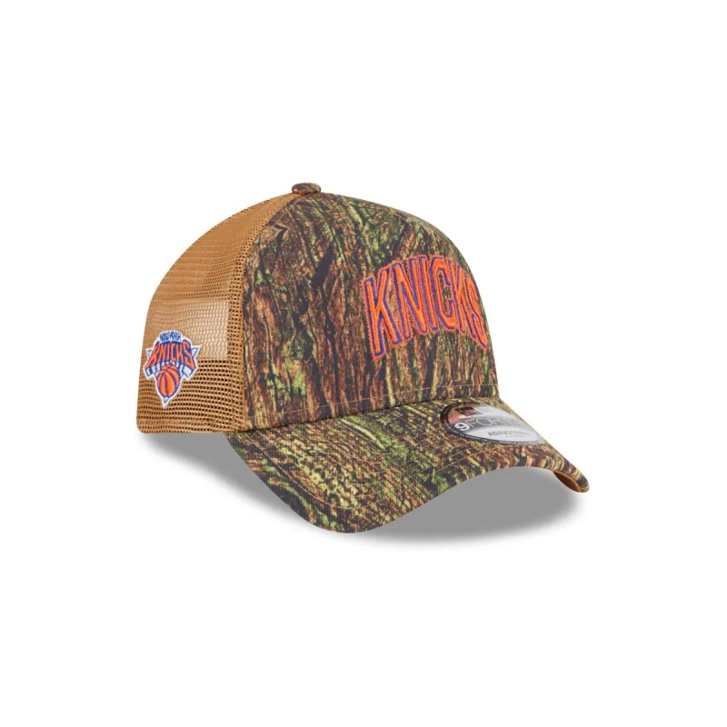 New York Knicks 2025 All-Star Game Fan Pack Grove 9FORTY A-Frame Trucker Hat sold by New Era