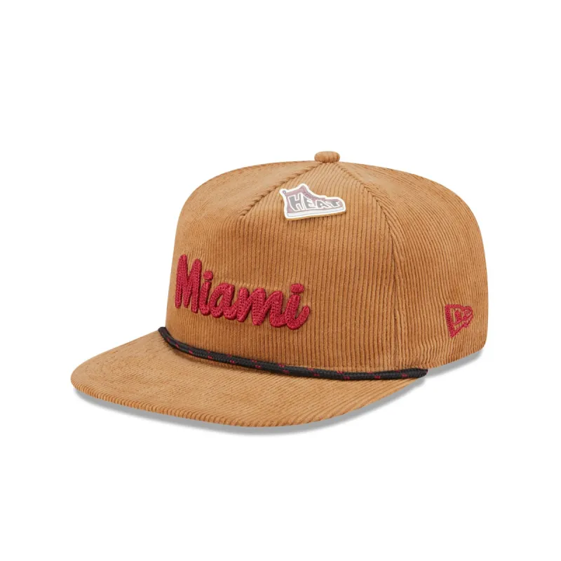 Miami Heat 2025 All-Star Game Fan Pack Corduroy Golfer Hat sold by New Era