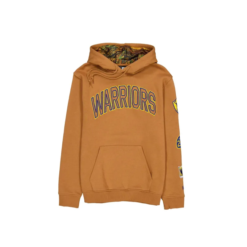 Golden State Warriors 2025 All-Star Game Victory Grove Light Bronze Hoodie sold by New Era