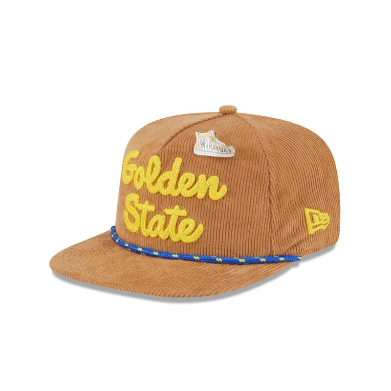Golden State Warriors 2025 All-Star Game Fan Pack Corduroy Golfer Hat sold by New Era