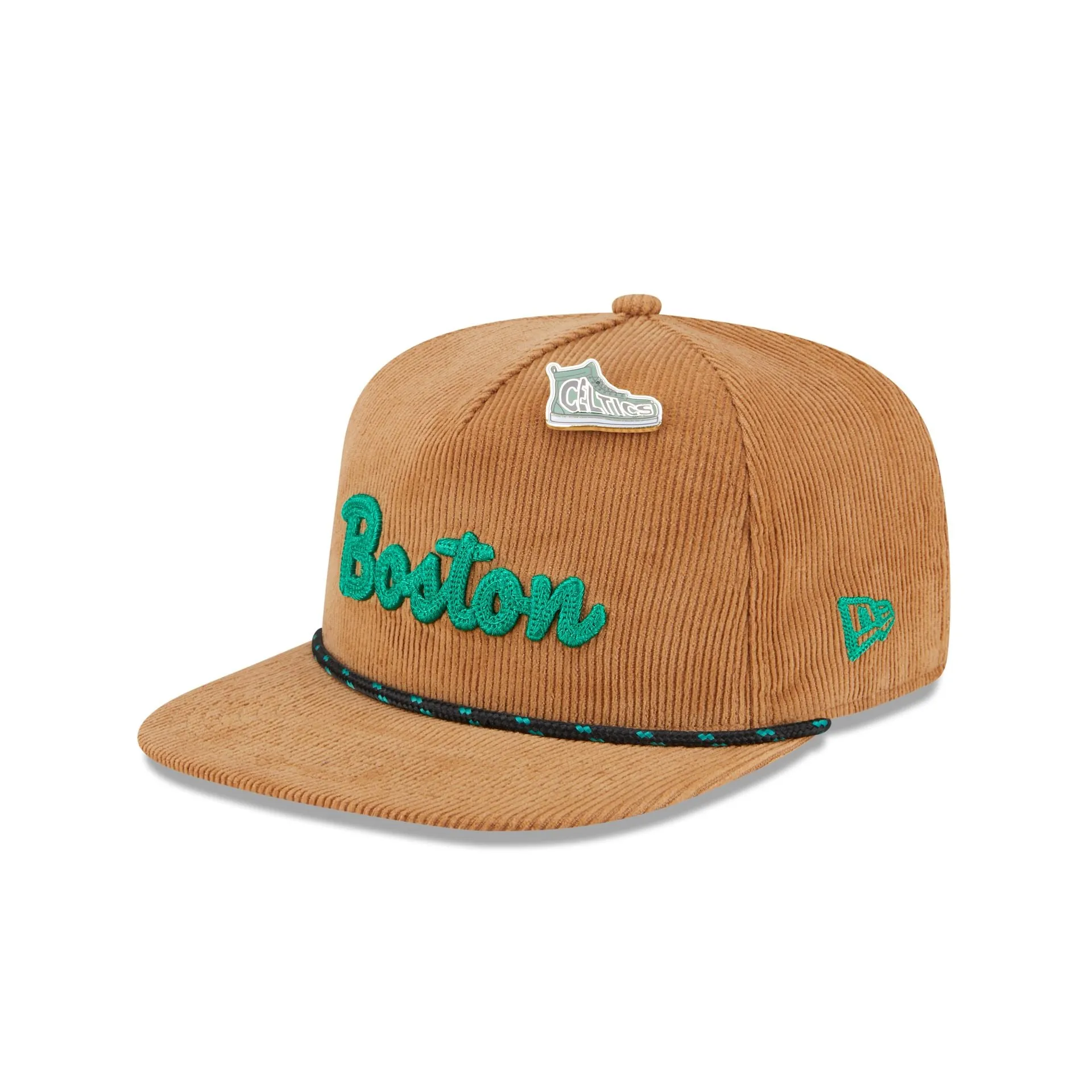 Boston Celtics 2025 All-Star Game Fan Pack Corduroy Golfer Hat sold by New Era