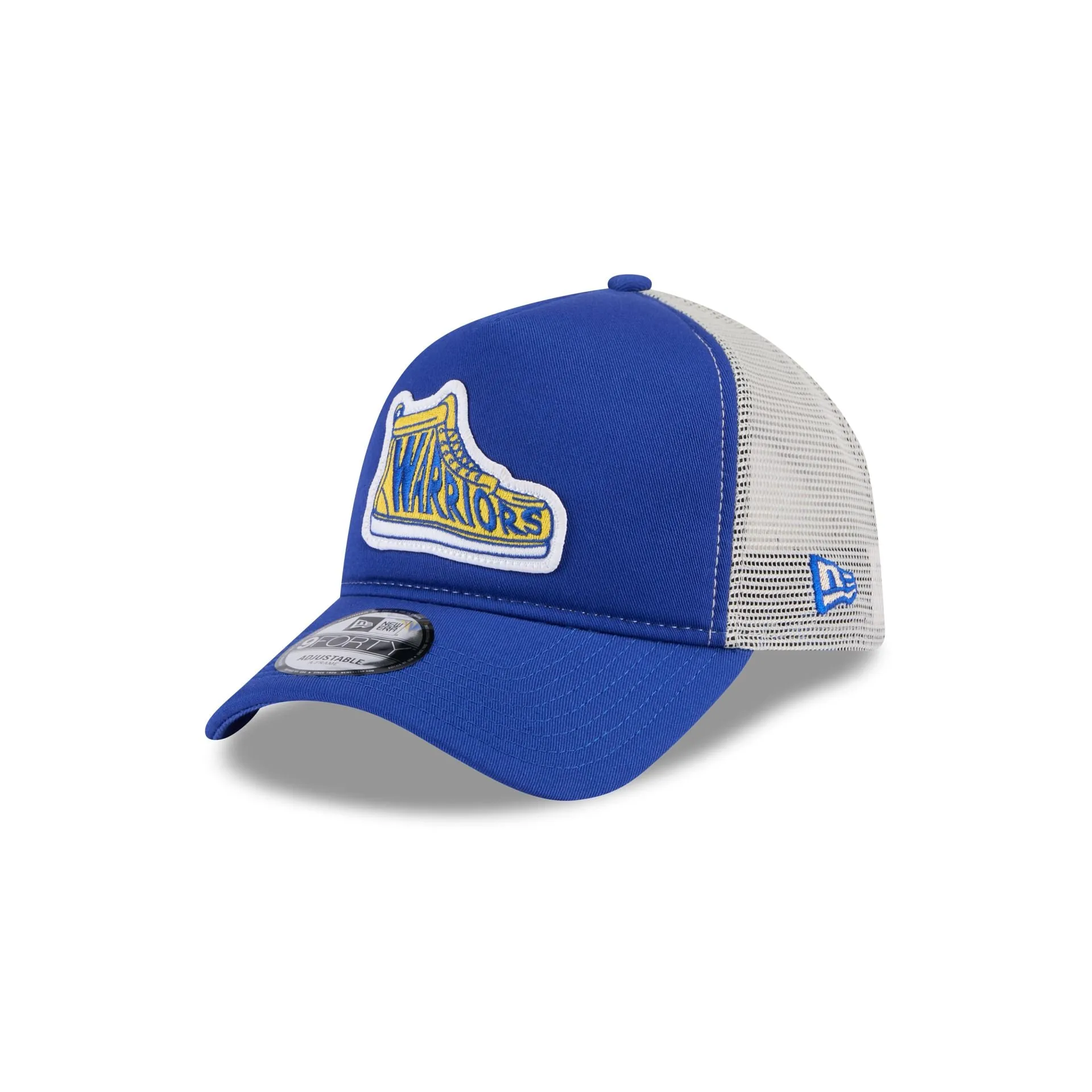 Golden State Warriors 2025 All-Star Game Fan Pack 9FORTY A-Frame Trucker Hat sold by New Era