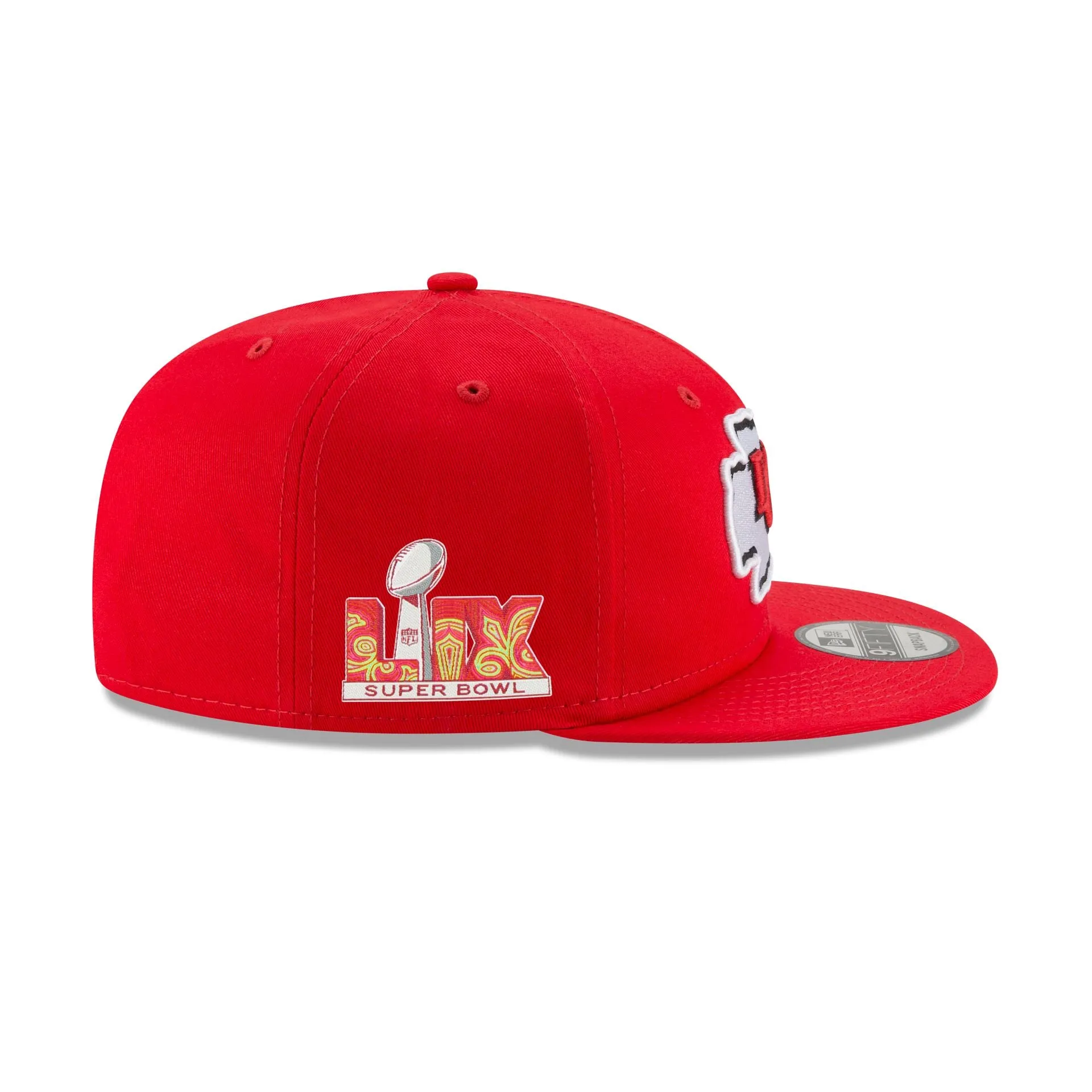 Kansas City Chiefs Super Bowl LIX Participation Side Patch 9FIFTY Snapback Hat sold by New Era product image thumbnail 4
