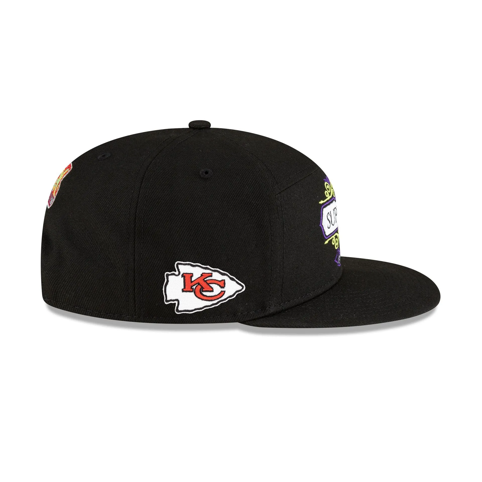 Kansas City Chiefs Super Bowl LIX Tarmac 9FIFTY Split Panel Snapback Hat sold by New Era product image thumbnail 4