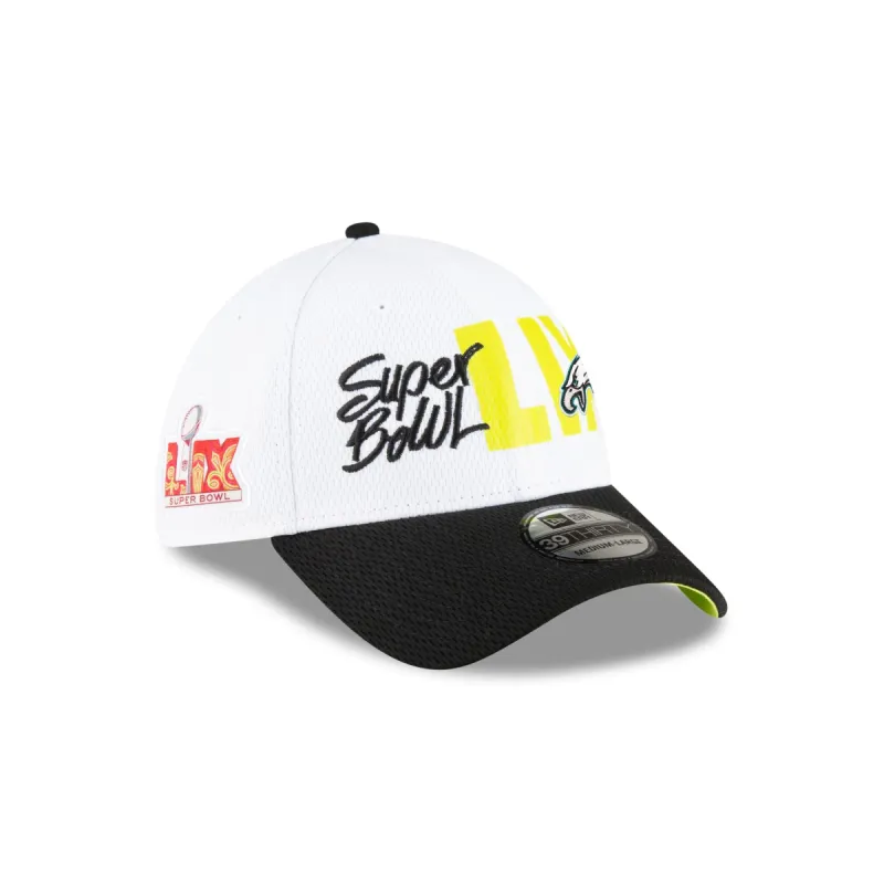 Philadelphia Eagles Super Bowl LIX Participation 39THIRTY Stretch Fit Hat sold by New Era