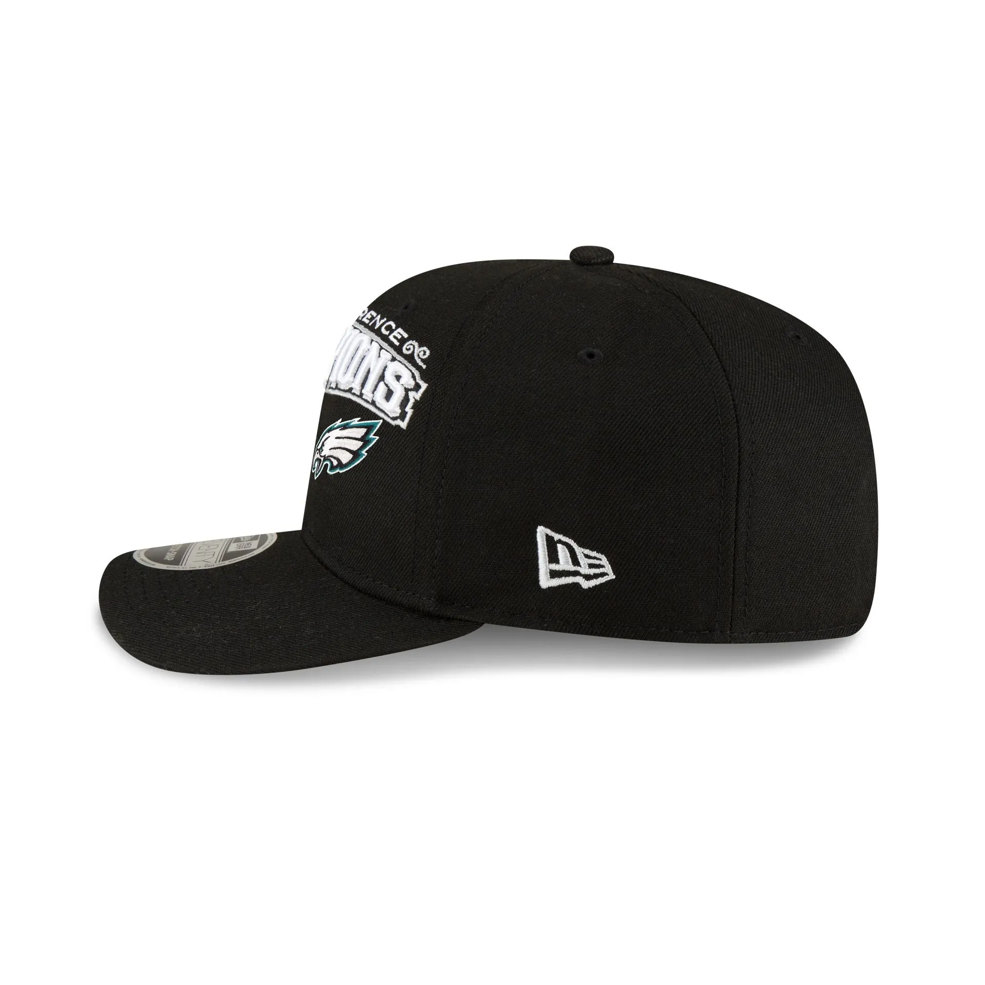 Philadelphia Eagles 2024 Conference Champions Locker Room 9SEVENTY Stretch-Snap Hat sold by New Era product image thumbnail 5