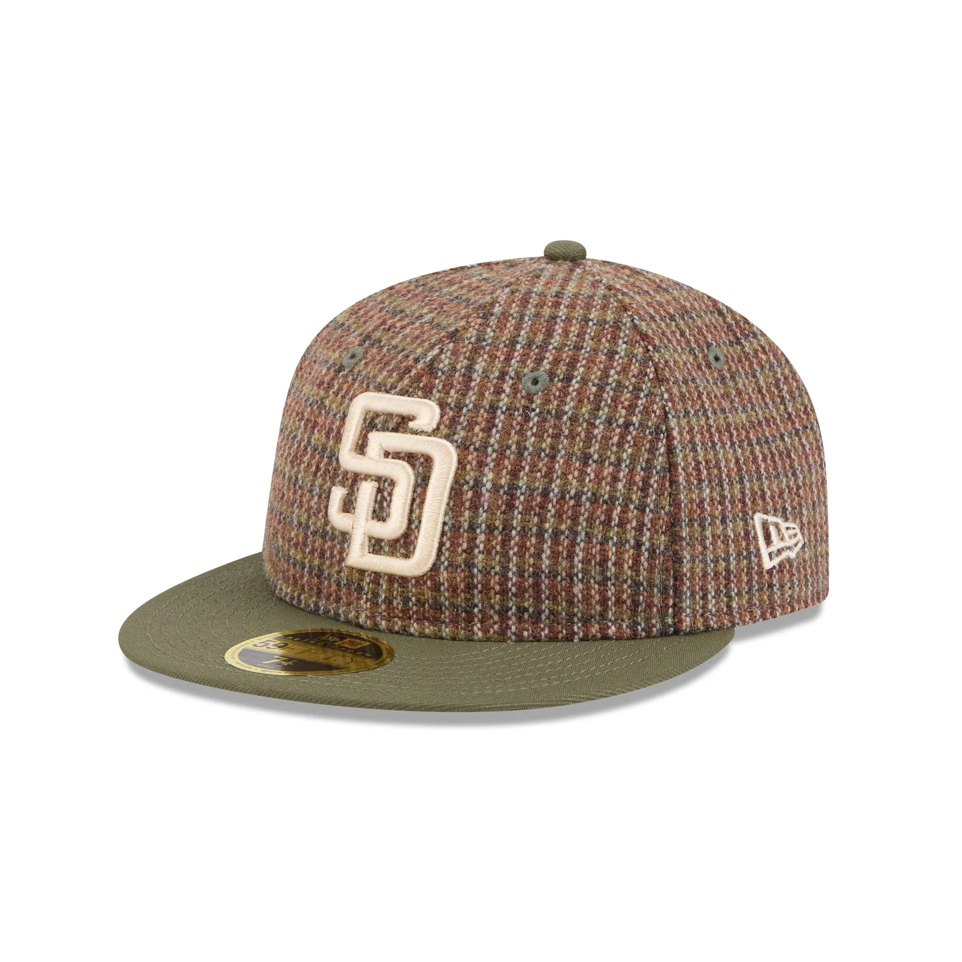 Just Caps Wool Logo San Diego Padres Retro Crown 59FIFTY Fitted Hat sold by New Era product image thumbnail 3