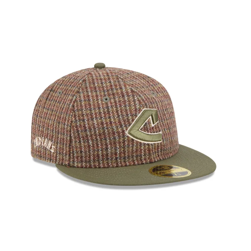 Just Caps Wool Logo Cleveland Guardians Retro Crown 59FIFTY Fitted Hat sold by New Era