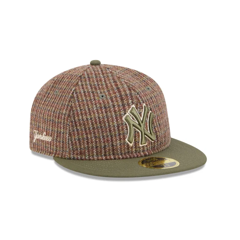 Just Caps Wool Logo New York Yankees Retro Crown 59FIFTY Fitted Hat sold by New Era