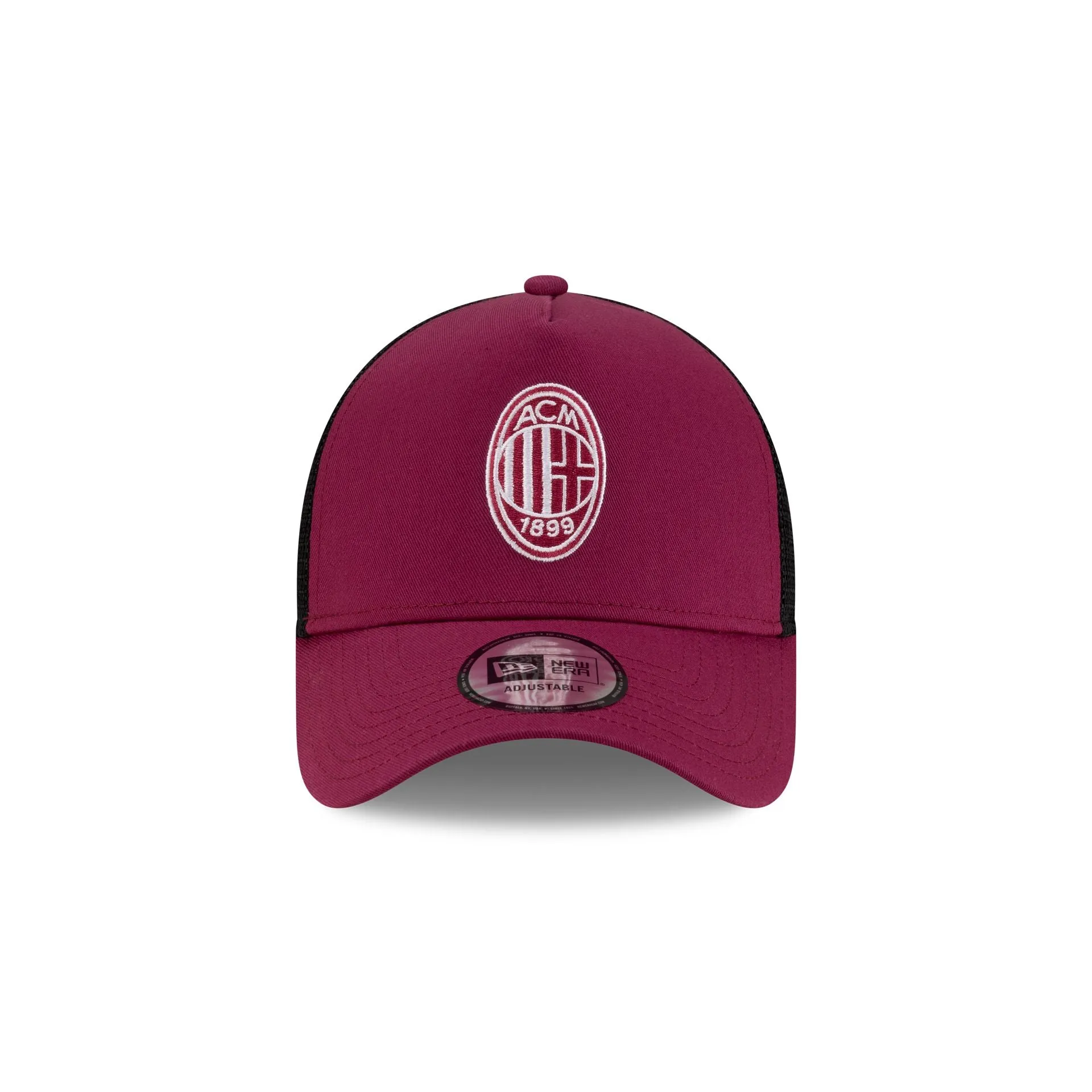 AC Milan Seasonal Dark Red 9FORTY A-Frame Trucker Hat sold by New Era product image thumbnail 2