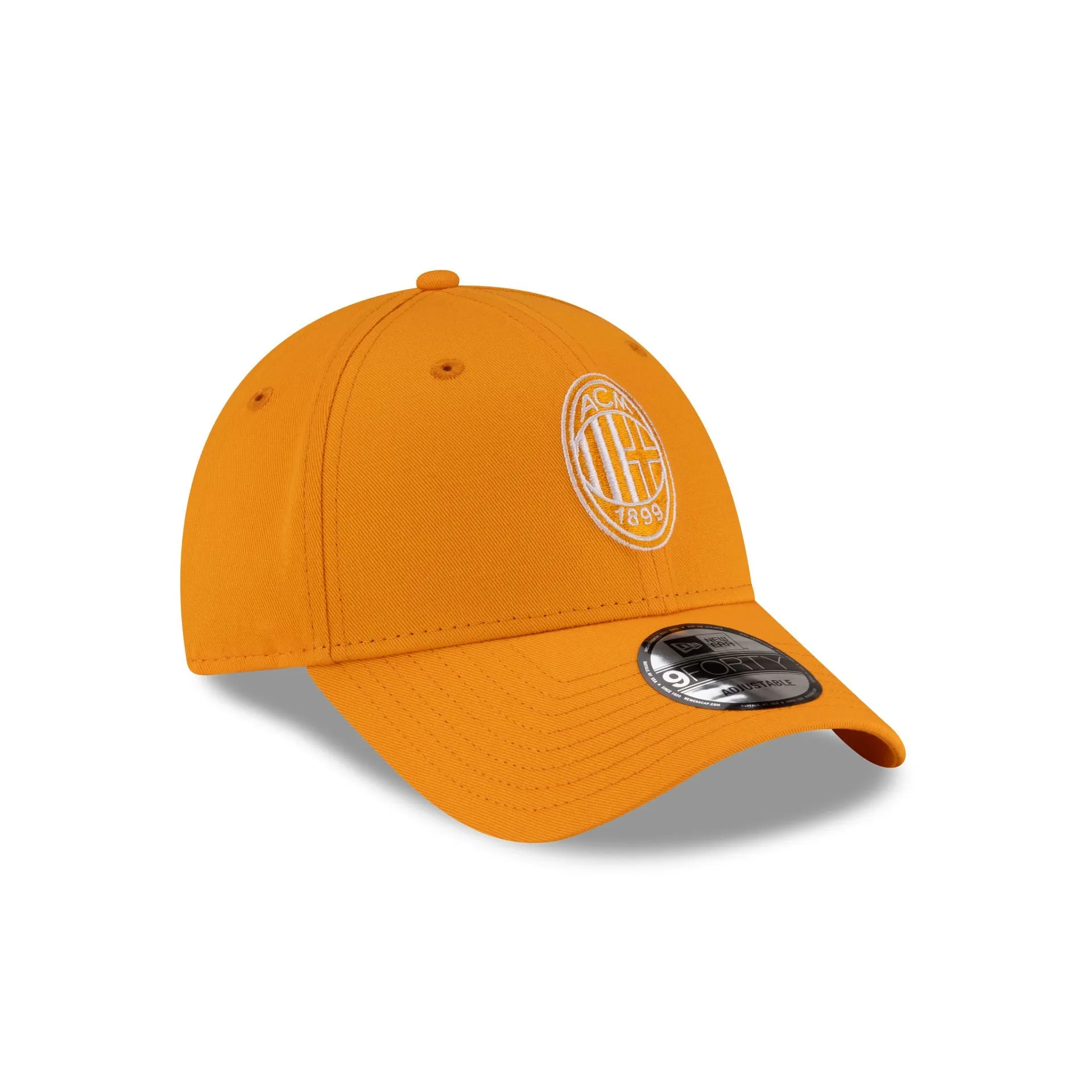 AC Milan Seasonal Bright Orange 9FORTY Adjustable Hat sold by New Era product image thumbnail 3