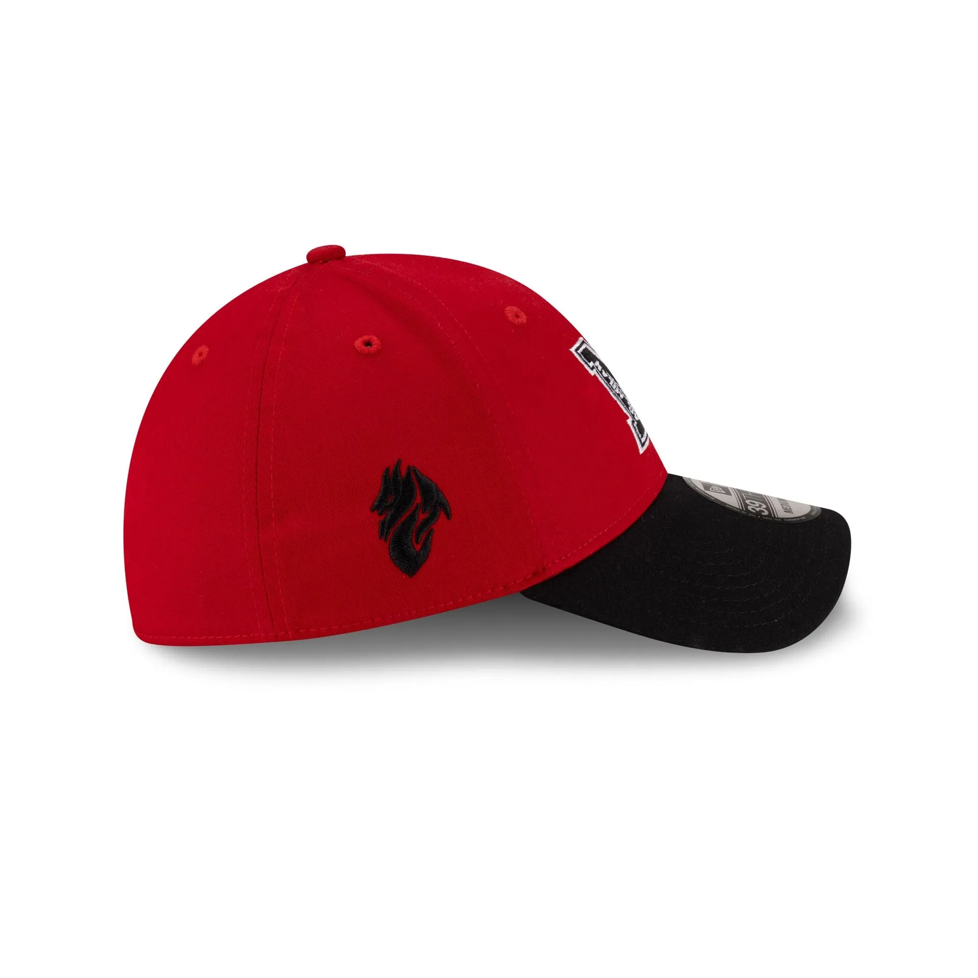 AC Milan M Logo Scarlet 39THIRTY Stretch Fit Hat sold by New Era product image thumbnail 4