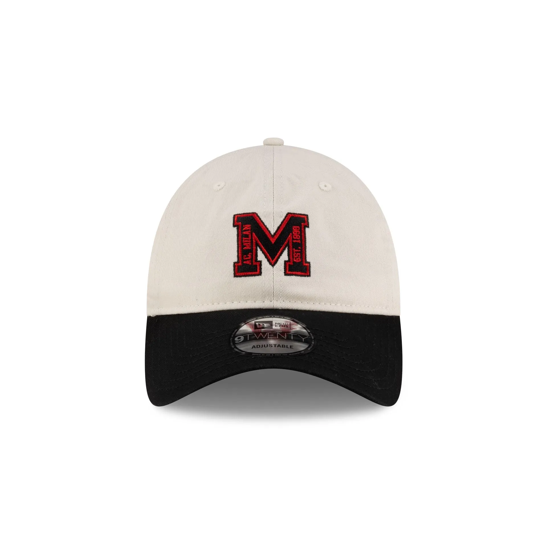 AC Milan M Logo Black 9TWENTY Adjustable Hat sold by New Era product image thumbnail 2