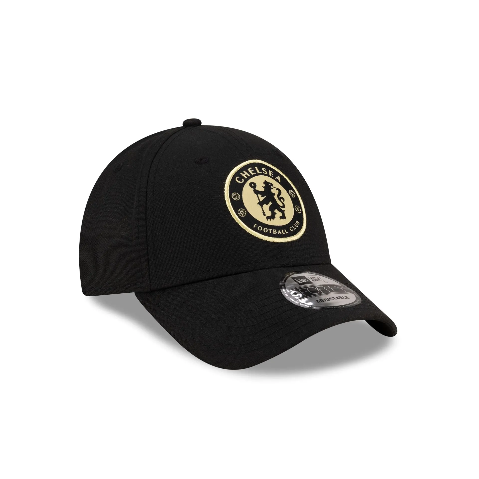 Chelsea FC Lion Crest Repreve Black 9FORTY Adjustable Hat sold by New Era product image thumbnail 3